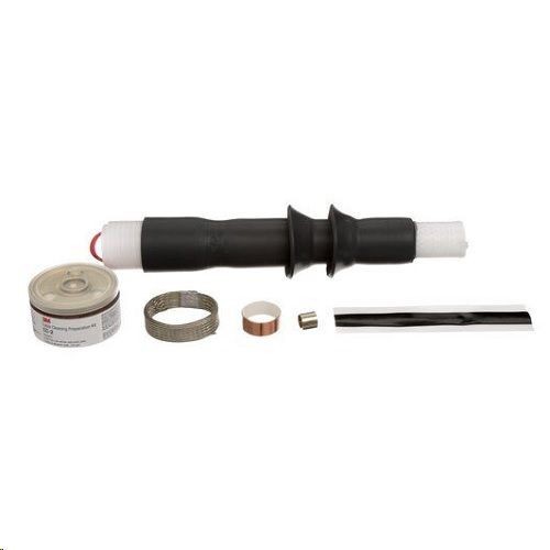 3M™ 7620-S Cold Shrink QT-III Termination Kit, 3, Outdoor & Weather-Exposed, Silicone Rubber, Black