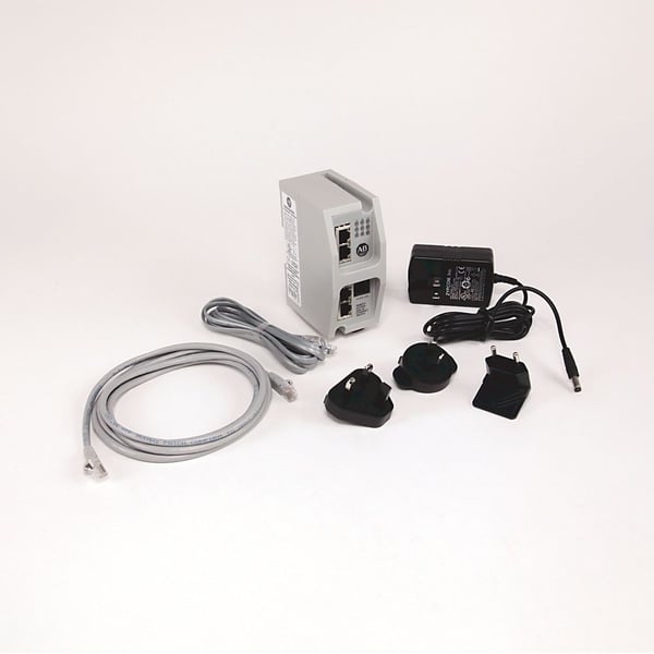 Allen-Bradley 9300-RADES Ethernet Modem, Remote Access, with 4 Port Switch