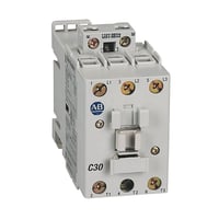 100-C30KD10Allen-Bradley, 100-C30KD10, 100-C IEC Contactor, 110V 50/60Hz, Screw Terminals, Line Side, 30A, 1 N.O.  0 N.C. Auxiliary Contact Configuration