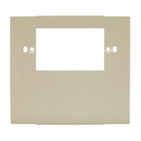 HBL4747C1IVWiring Device-Kellems HBL4747C1IV 2-Gang 1-Blank Standard Device Cover Plate With (1) Opening, For Use With HBL4750 Series Metal Raceway, Rolled Steel, Ivory