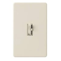 AY-600PH-LAAriadni® AY-600PH Traditional Dimmer Switch, 120 VAC, 1 Pole, Side Slide On/Off Mode, Light Almond