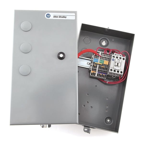 109-C16AD-OLRAllen-Bradley 109-C16AD-OLR IEC Enclosed Metal QC Starters 16 A, Type 1 - IP42 Metal Enclosure, 110V 50Hz / 120V 60Hz, Provision for Overload