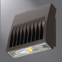 Lumark Outdoor Crosstour™ XTOR4B Medium Door Outdoor Wallpack, (1) LED Lamp, 38 W Fixture, 120 to 277 VAC, Carbon Bronze Housing
