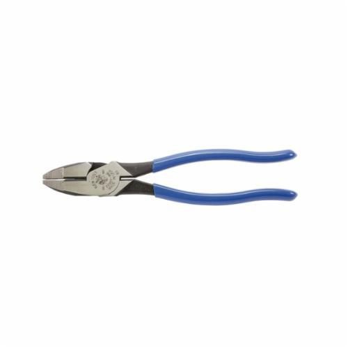 D2000-9NEKlein® D2000-9NE Heavy Duty Lineman's Plier, 1-19/32 in L x 1-1/4 in W x 5/8 in THK Steel Jaw, Crosshatch Knurled Jaw Surface, 9.33 in OAL