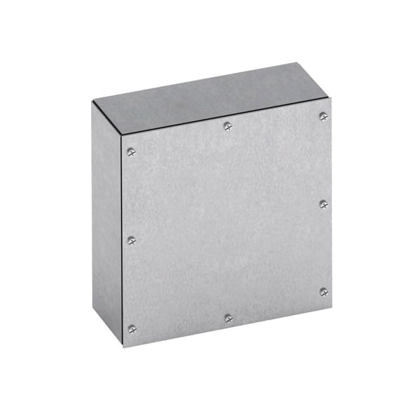 884 SCGB-Line 884 SCG Junction Box, 8 in H x 8 in W x 4 in D, Screw Cover, NEMA 3/12/IP66 NEMA Rating, Steel
