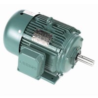 LEESON® 170066.60 Type TF Continuous-Duty AC Motor, Totally Enclosed Fan Cooled Enclosure, 15 hp, 208 to 230/460 VAC, 50/60 Hz, 250 Frame, 1765/1465 rpm Speed, Rigid Mount