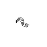Minerallac® Minerallac Traditional® Jiffy Clip® K30 1-Hole Heavy Duty Strap, 0.63 in L x 1.45 in W, Steel