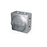 O-Z/Gedney GUEB7-100AN4 Conduit Outlet Box With Internally Threaded Bodies, 1 in, 3.38 in Cover Opening, 29 cu-in, Aluminum Enamel
