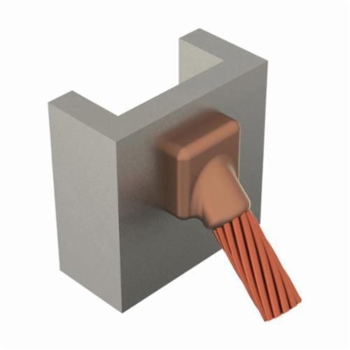 VSC2QnVent ERICO VSC1TV3C Type VS Standard Weld Metal Mold, 2 AWG Conductor, 1-1/4 to 4 in Rod, Cable to Steel, Graphite