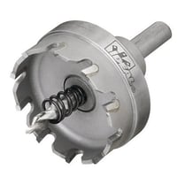 IDEAL® TKO 36-309 Round Hole Cutter, 2 in Dia, Carbide Tipped Bit, Sheet Metal, Stainless Steel