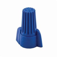 WWC-B-CNSI Easy-Twist™ WWC-B-C Twist-On Wire Connector, Swept Back Winged Shell, Fixed/Square Wire Spring, 14 to 6 AWG Copper Wire, Thermoplastic