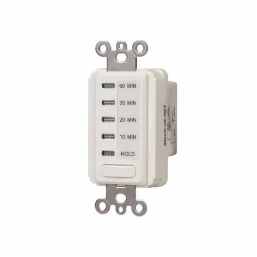 EI210LAIntermatic® EI210LA EI200 Auto Shut-Off In-Wall Electronic Countdown Timer, 10/20/30/60 min Setting, 120 VAC, 1/2 hp, 1NO/SPST Contact, 1 Poles