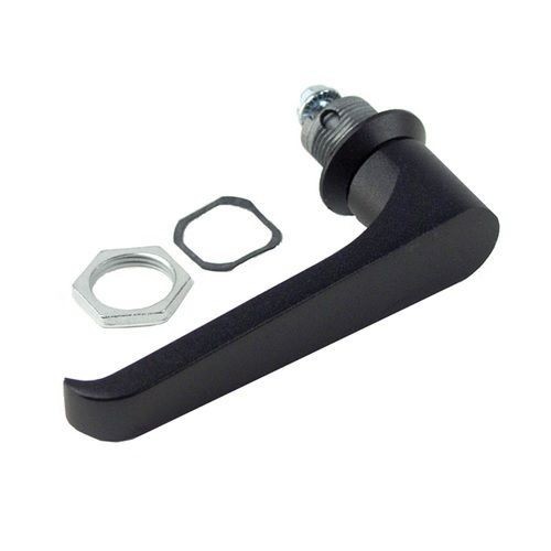 Rittal WM Handle Padlock, L-Handle Handle, For Use With 3-Point Latch Wall Mount Enclosures, Carbon Steel