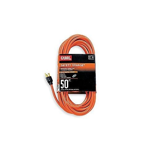 00692.63.04Carol, Outdoor Powr-Center® Extension Cord, 3-Conductor Grounded, 14 AWG, 125 V, 50 ft.