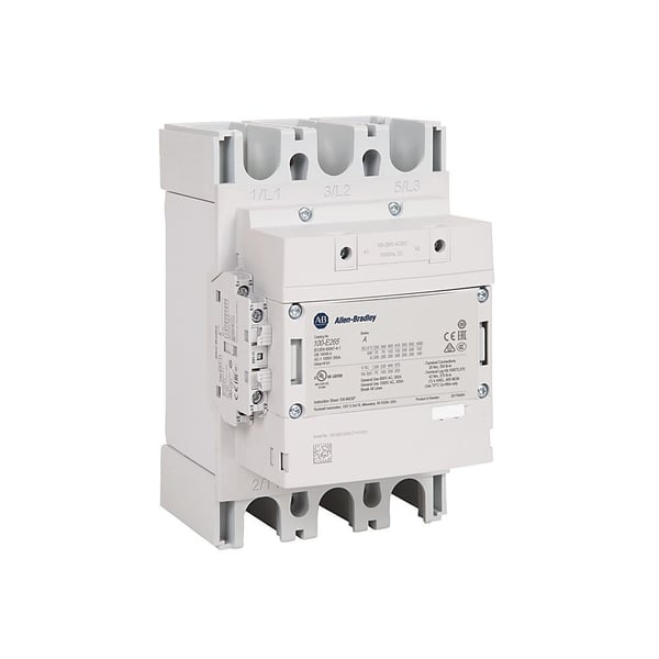 100-E370KN11Allen-Bradley 100-E370KN11 100-E MCS-E Contactor, 370A, AC3 duty, 250-500V AC 50/60Hz / 250-500V DC Electronic Coil, 1 N.O. 1 N.C.