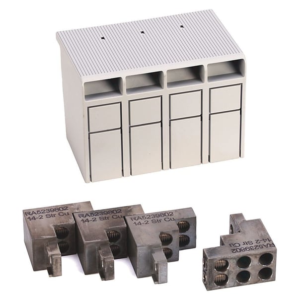 140G-G-MTL64Allen-Bradley 140G-G-MTL64 Frame-G, Multi Terminal Lug, Qty 4, 6x14-2(2.5-35)