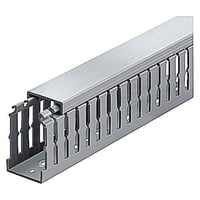 Ty-Duct® TYD2X2NPG6 Wiring Duct, 2 x 2 in Narrow Slot, 2 in W x 2 in D, PVC