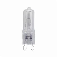 JCD130V50WG9EIKO® JCD130V40WG9 Line Voltage Halogen Lamp, 40 W, G9, T4 Shape, 400 Lumens