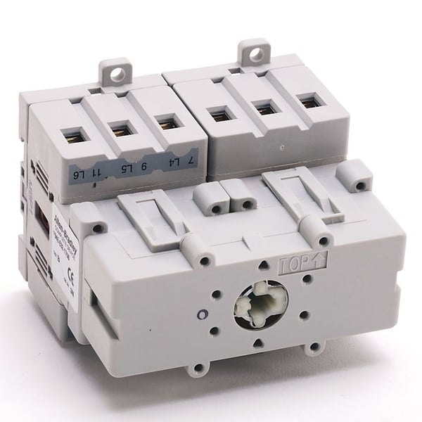 194E-E32-1753-6NAllen-Bradley, 194E-E32-1753-6N, IEC Load Switch, Open - Front / Door, OFF-ON  90°, 32A, 3 Poles, Supplied with a Type N Red/Yellow Actuator