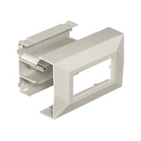PB3INDWiring Device-Kellems PB3 1-Gang Extruded Device Box, 4.9 in L x 3-1/4 in W x 1-1/4 in H, Off-White