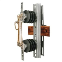 CHANCE® M3D68BPR 1-Phase Type M3 Hookstick Disconnect Switch, 34.5 to 38 kV, 600 A, Polymer Insulator, Distribution/Serrated Slot