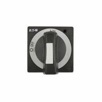 EATON CCP2-H4X-B1 Clockwise Selector Handle, 3-1/2 in L x 3 in W x 8.1 in H, Black/Gray