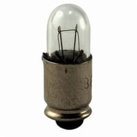 334EIKO® 388 Miniature Lamp, 1 W, S5.7s Midget Grooved Incandescent Lamp, T1.75 Shape, 3.77 Lumens