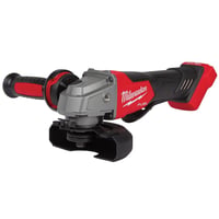 2880-20Milwaukee® 2880-20 M18™ FUEL™ Cordless Angle Grinder, 5 in Dia Wheel, 5/8-11 UNC Arbor/Shank, 18 V, M18™ Lithium-Ion Battery, Paddle Switch