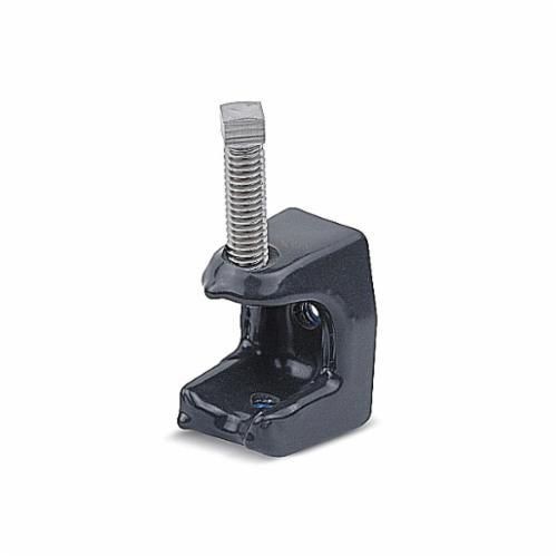 500-GOcal® 503-G Beam Clamp, 1/2-13 Rod, 1 in THK Flange, 1300 lb Load, Malleable Iron, PVC Coated