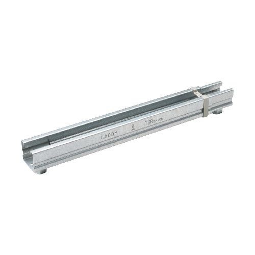 nVent CADDY TSR1220 Trapeze Bracket Assembly, 3/8 in Dia Rod, 300 lb Static 1/200 lb Static 2 Load, Steel, Pre-Galvanized, Domestic
