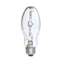 SATCO® HyGrade™ S5858 Metal Halide Lamp, 100 W, E26 Medium HID Metal Halide Lamp, ED17 Shape, 9500 Lumens Initial