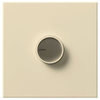 Centurion® C-1500-BE Contemporary Specification Architectural Dimmer Switch, 120 VAC, 1 Poles, On/Off Operation, Beige