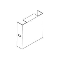 Austin Electrical Enclosures AB-1212EP End Cap/End Plate, 12 in L x 12 in W, N1