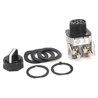 800H-HR2AAllen-Bradley, 800H-HR2A, 30.5mm Type 4/4X/13 2 Pos Sel. Switch-Non-Illum., White, Std. Knob Maint., 1 NO-1 NC