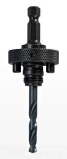 Lenox® 1779774 Standard Hole Saw Arbor, 1/2 in Shank, 1/4 in Dia Pilot Drill, Steel