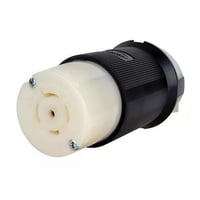 HBL2513STWiring Device-Kellems HBL2513ST Twist-Lock® EdgeConnect™ Female Connector Body Locking Plug, 20 A, 3 Phase, 120/208 V, Screwless Terminal