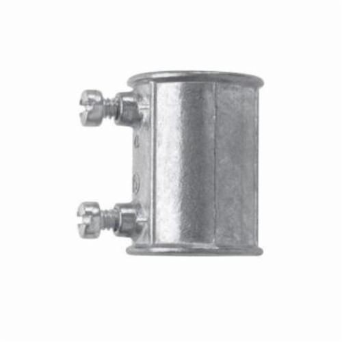 464DCCrouse-Hinds 460DC Setscrew Conduit Coupling, 1/2 in, For Use With EMT Conduit, Die Cast Zinc