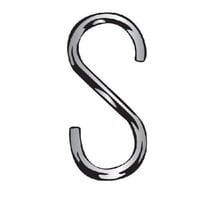 Cully™ 70020J S-Hook, 1-1/4 in L, Steel, Zinc Plated