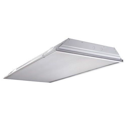 Columbia Lighting JT822-232U6G-FSA12-EU Dedicated Lensed Troffer, (2) T8/U-Bend Fluorescent Lamp, 58 W Fixture, 120 to 277 VAC, Steel Housing