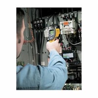 FLUKE-63Fluke® FLUKE-63 Mini Infrared Thermometer Gun, -25 to 999 deg F, 12:1 Focus Spot, 0.95 u, 9 VDC Alkaline/Ni-Cd Battery