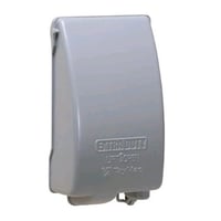 TAYMAC® MX4280S 8-in-1 Extra Duty Low Profile Weatherproof While-In-Use Cover, 5.98 in L x 3.48 in W x 2.27 in D, Die Cast Metal