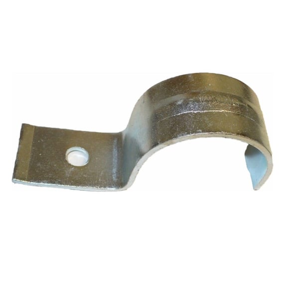 Viking T-88 1-Hole Heavy Duty EMT Strap, 1 in, Electro Galvanized
