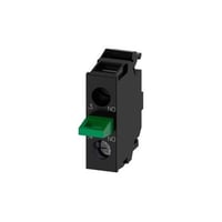 3SU14002AA101BA0Siemens 3SU14002AA101BA0 Contact Module, 1NO Contact, 10 A at 24 VAC, 0.1 A at 500 VDC Contact, Silver Alloy Contact