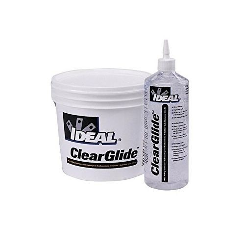IDEAL® ClearGlide™ 31-381 Wire Pulling Lubricant, 1 gal Pail, Gel Form, Clear, 1.09