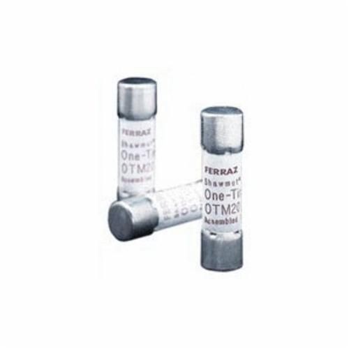 OTM2Mersen OTM10 Low Voltage Fast Acting Fuse, 10 A, 250 VAC, 10 kA, Class Midget, Cylindrical Body