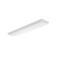 Lithonia Lighting® FMLL 9 30840 Decorative Indoor Low Profile Linear Litepuff, (1) LED Lamp, 35 W Fixture, 120 VAC, Gloss/White Housing
