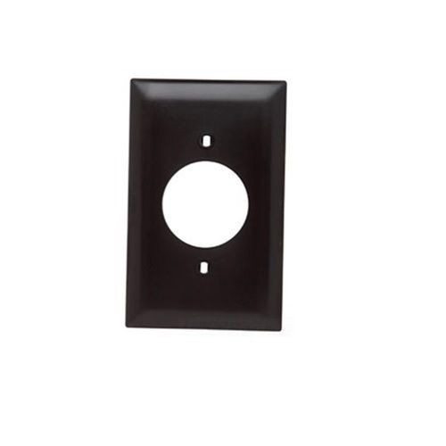 TP720Pass & Seymour® TradeMaster® TP720 Standard Wallplate, 1 Gang, 5 in H x 2-3/4 in W, Thermoplastic, Brown