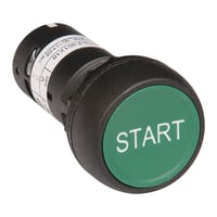 800FD-F3X11Allen-Bradley, 800FD-F3X11, 800F Push Button -  Plastic Monolithic, Flush, Green, No Legend
