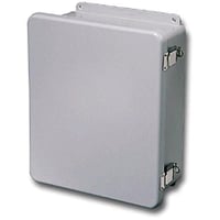 Stahlin J1210HPL Enclosure, 10 in W x 5 in D x 12 in H, NEMA 4X, Fiberglass Reinforced Polyester