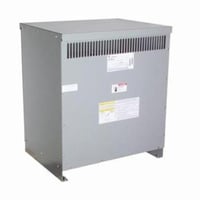 9T83B3872GE 9T83B3873 Type QL Dry Type Vented General Purpose Transformer, 480 VAC Primary, 208Y/120 VAC Secondary, 45 kVA Power Rating, 60 Hz, 3 Phase